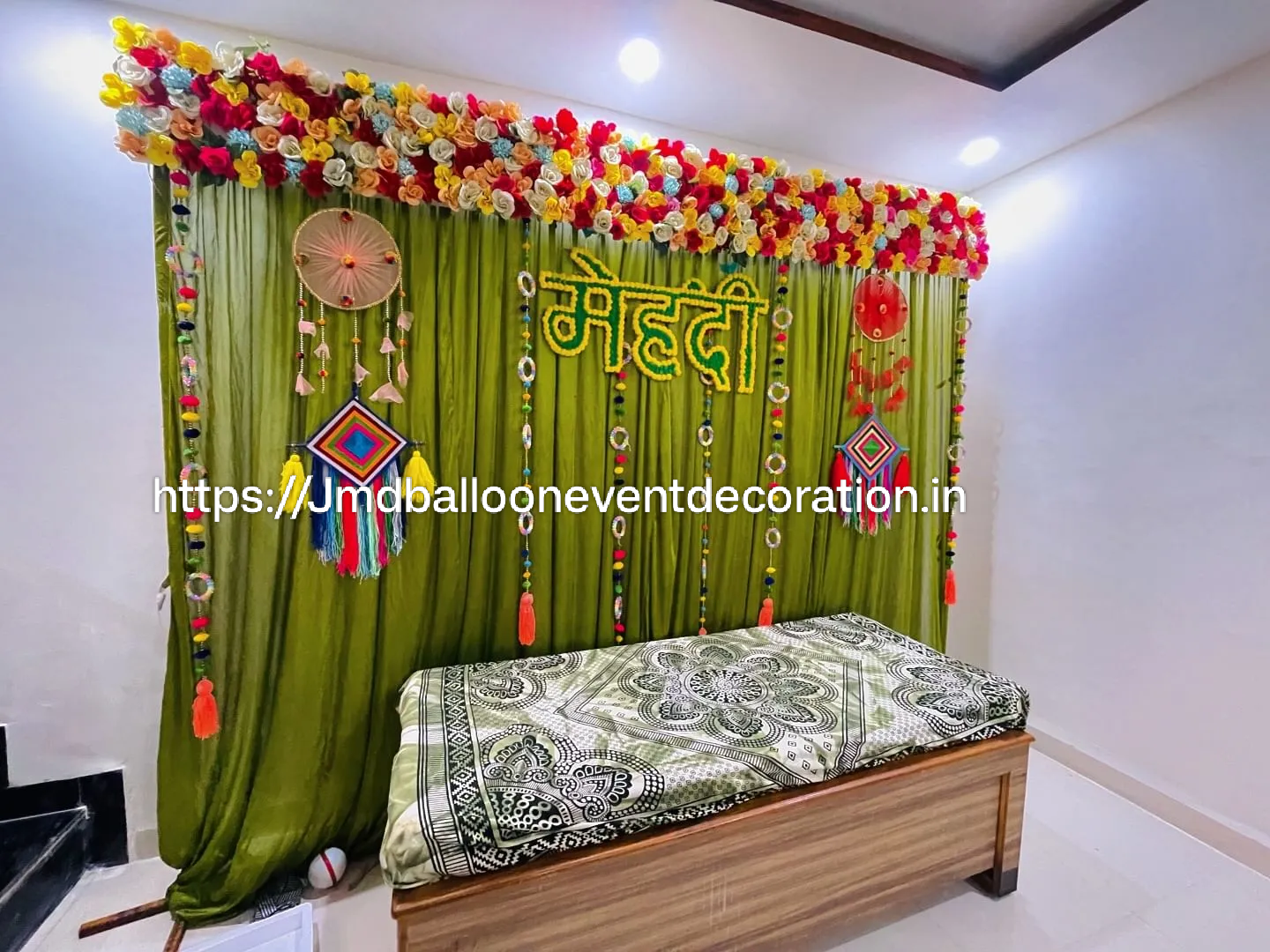 Mehendi Decoration At Home